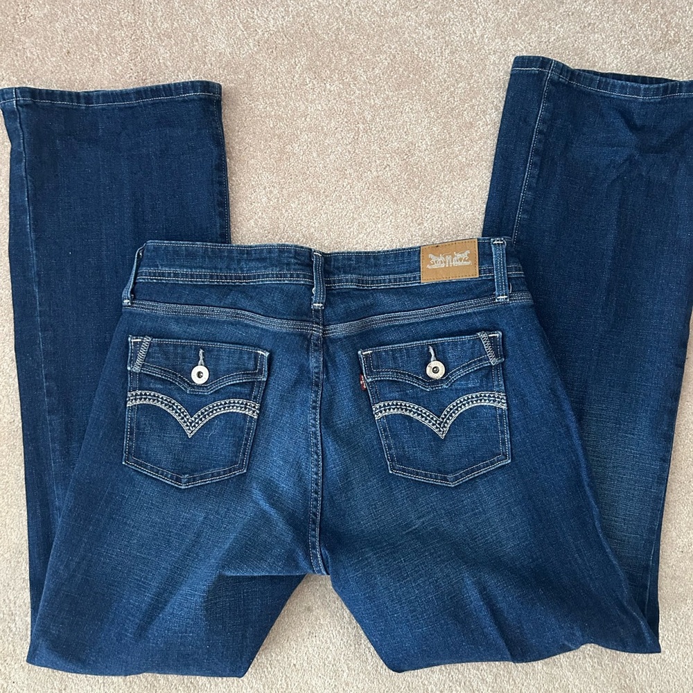 Levi's Dark Blue Boot Cut Jeans